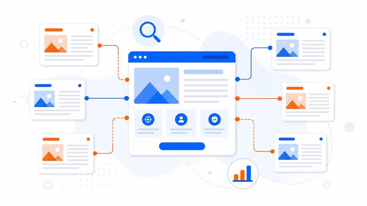 Cụm nội dung blog liên kết về landing page để tăng traffic SEO