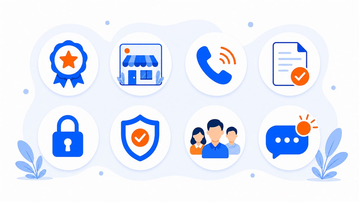 Tám tín hiệu uy tín giúp tạo niềm tin trên website cho khách mua online